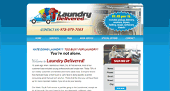 Desktop Screenshot of laundrydelivered.net