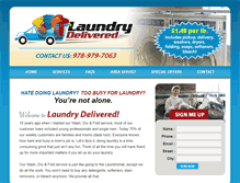 Tablet Screenshot of laundrydelivered.net